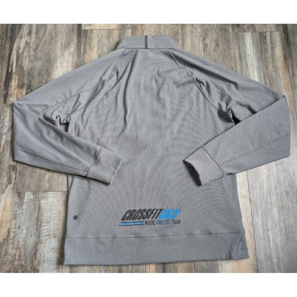 Rare Vintage LULULEMON Chest Zippers Full Zip Bomber Track Jacket Men's Large - Picture 4 of 6